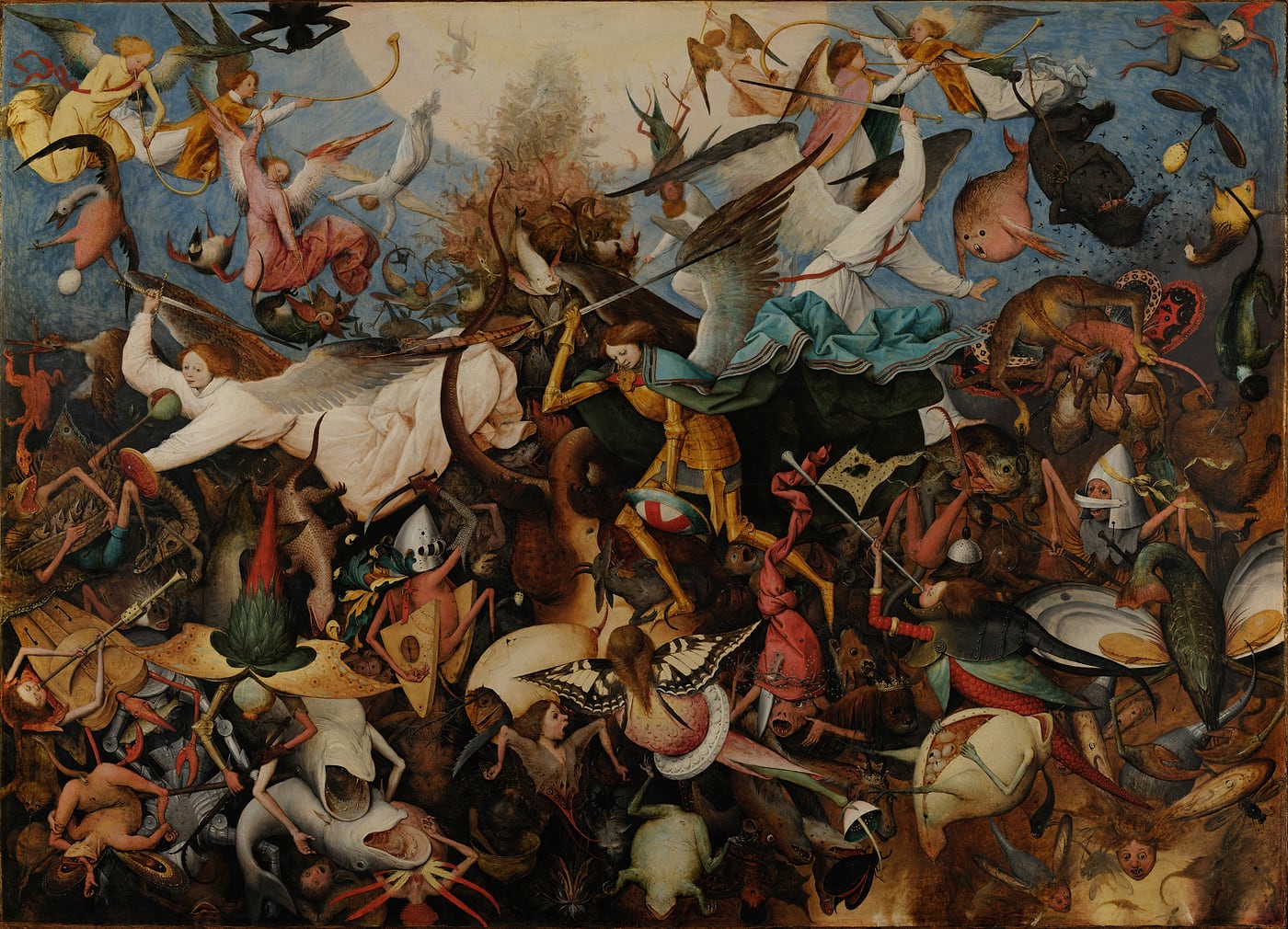 Pieter Bruegel the Elder, The Fall of the Rebel Angels, 1562